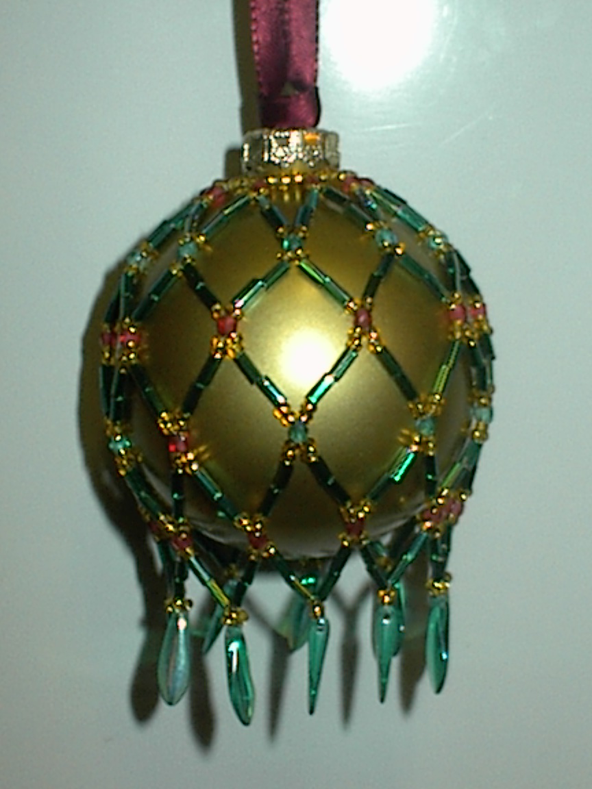 Green Christmas Ornament